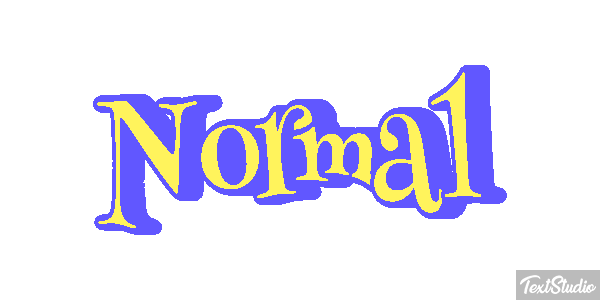 Normal Efekt tekstowy
