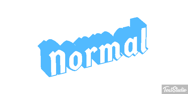 Normal Efekt tekstowy