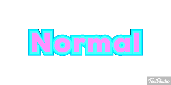Normal Efekt tekstowy