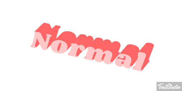 Normal Efekt tekstowy