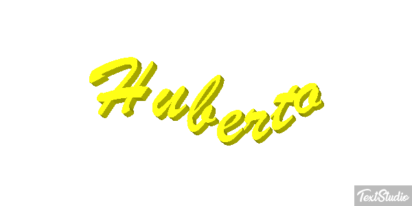 Huberto Efecto de texto