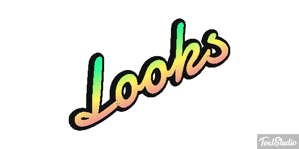 Looks Text effect