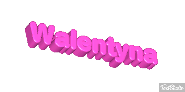 Walentyna Effetto testo