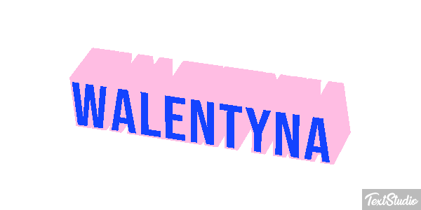 Walentyna Effetto testo