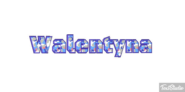 Walentyna Effetto testo