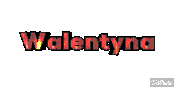 Walentyna Effetto testo