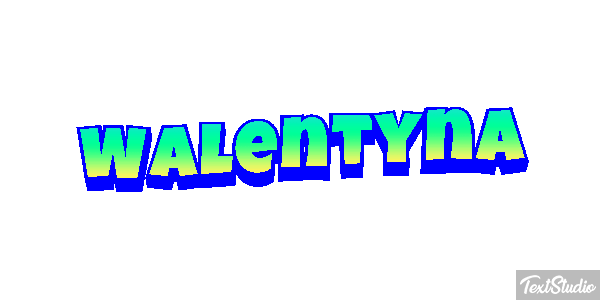 Walentyna Effetto testo