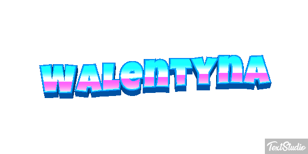 Walentyna Effetto testo