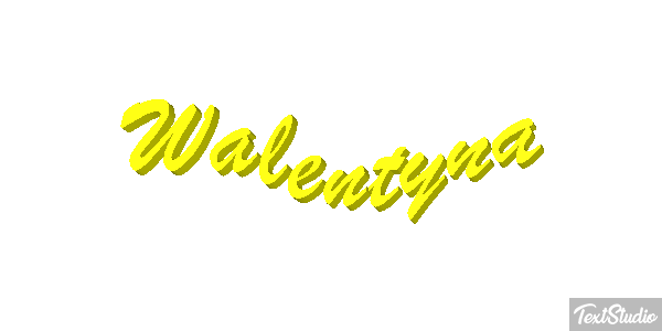 Walentyna Effetto testo