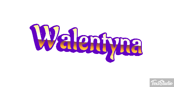 Walentyna Effetto testo