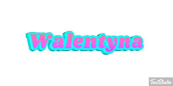 Walentyna Effetto testo