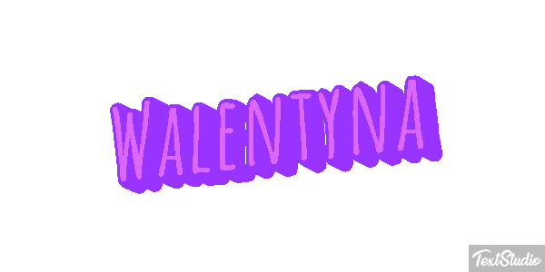 Walentyna Effetto testo