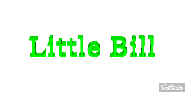 Little Bill Texteffekt