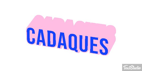 Cadaqués テキスト効果