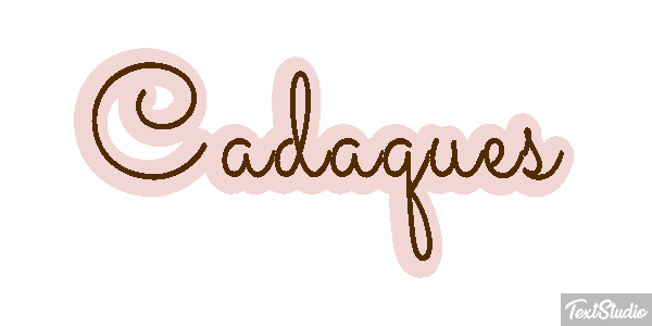 Cadaqués テキスト効果