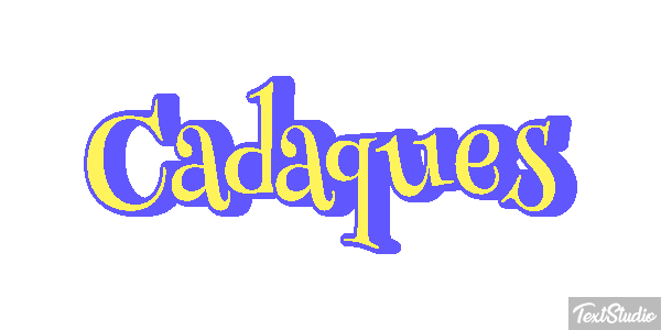 Cadaqués テキスト効果