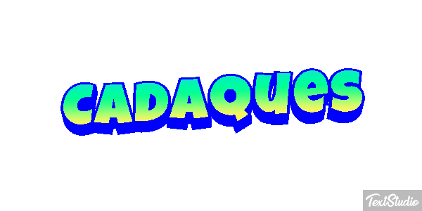 Cadaqués テキスト効果