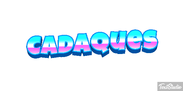 Cadaqués テキスト効果