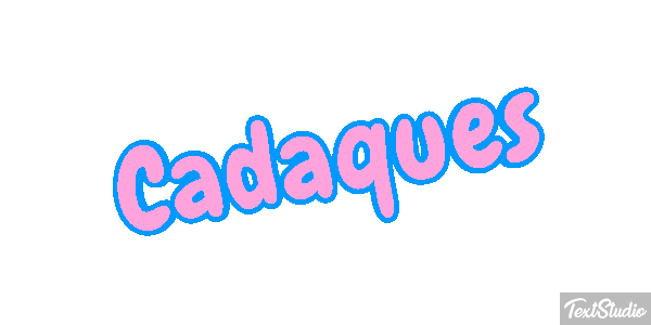 Cadaqués テキスト効果
