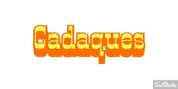 Cadaqués テキスト効果