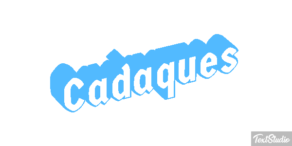 Cadaqués テキスト効果