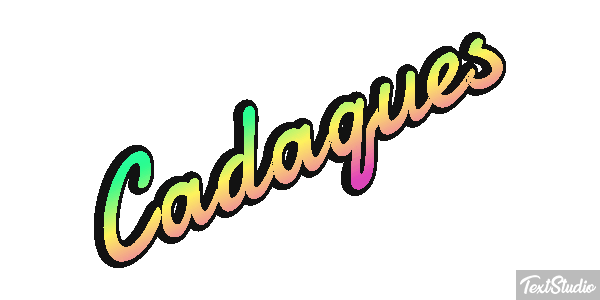 Cadaqués テキスト効果