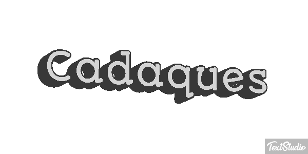 Cadaqués テキスト効果