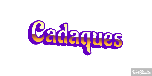 Cadaqués テキスト効果