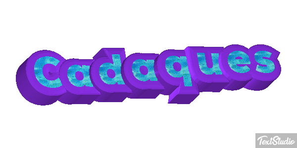 Cadaqués テキスト効果