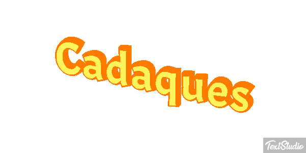 Cadaqués テキスト効果