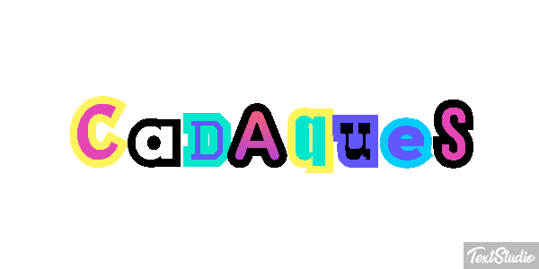 Cadaqués テキスト効果