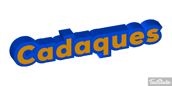 Cadaqués テキスト効果