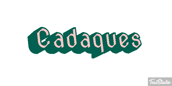 Cadaqués テキスト効果