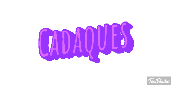 Cadaqués テキスト効果