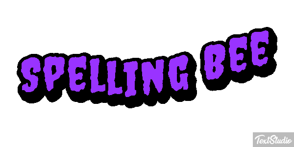Spelling Bee Efeito do texto