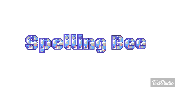 Spelling Bee Efeito do texto