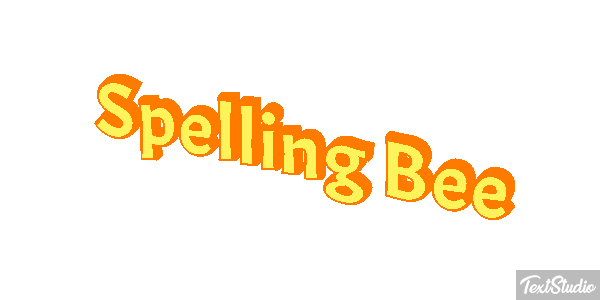 Spelling Bee Efeito do texto