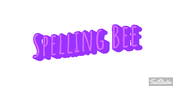 Spelling Bee Efeito do texto