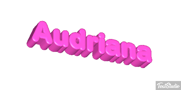 Audriana Text effect