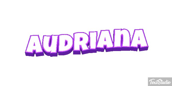 Audriana Text effect