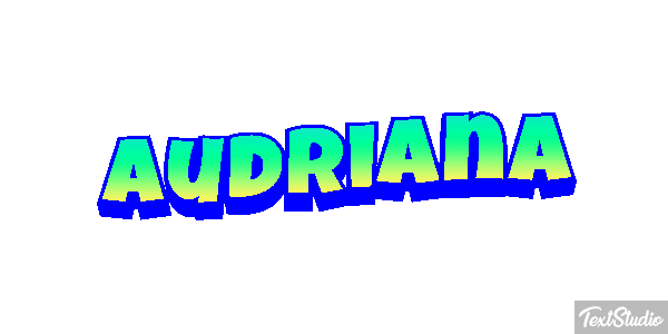 Audriana Text effect