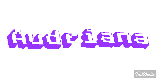 Audriana Text effect