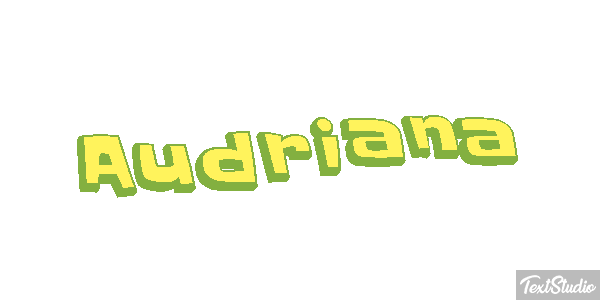 Audriana Text effect