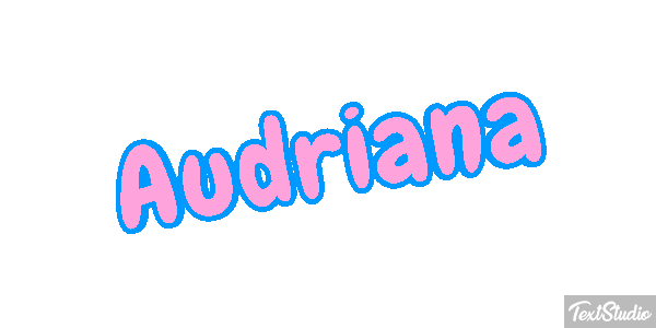 Audriana Text effect
