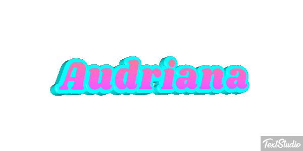 Audriana Text effect