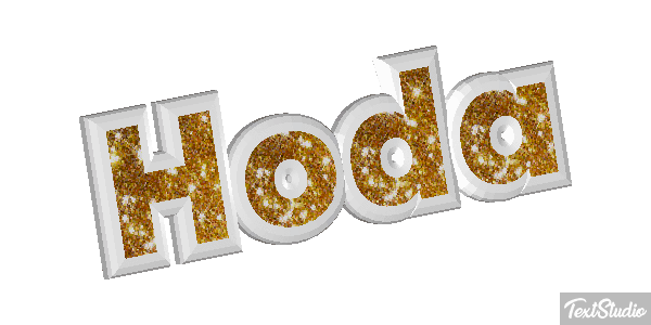 Hoda Текстовый эффект