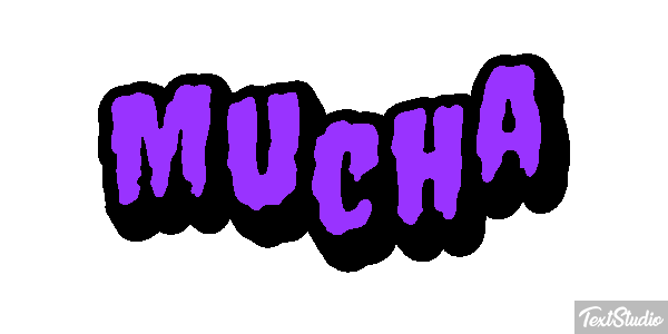 Mucha Effet de texte