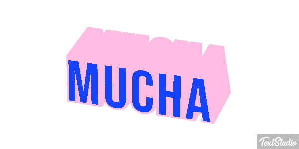 Mucha Effet de texte