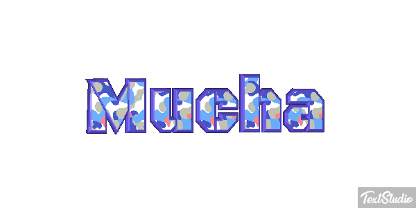 Mucha Effet de texte