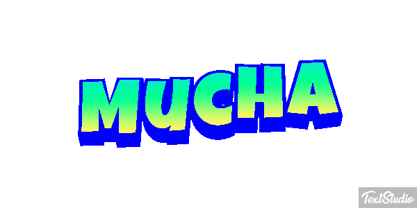Mucha Effet de texte